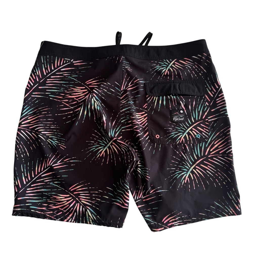 Rip Curl Mirage Ultimate Stretch Board Shorts XL Palm Surf Swim Performance